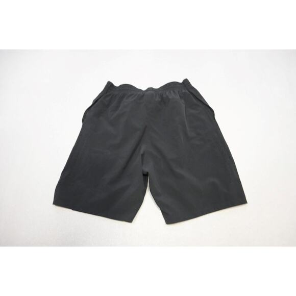 Adidas Gym Shorts ClimaLite Black Athletic Performance W/Pockets Mens Sz Large - Picture 6 of 7